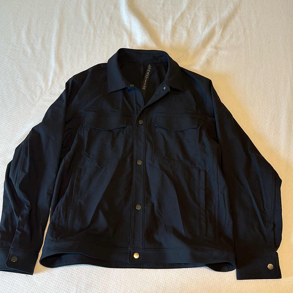 Lululemon Athletica Black Bomber Jacket